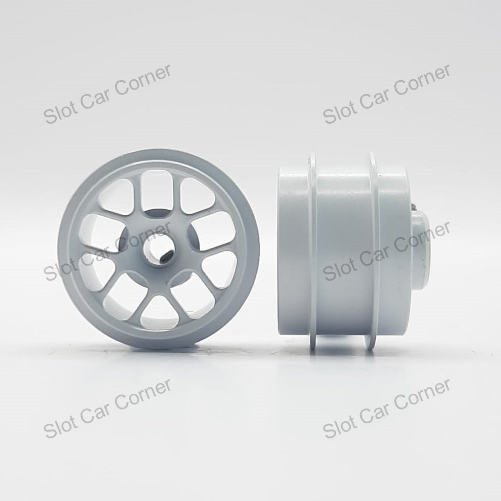 Staffs 230 15.8 x 10mm Hyper Air Aluminum Wheels, White