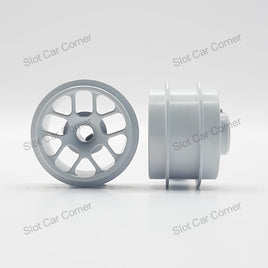 Staffs 230 15.8 x 10mm Hyper Air Aluminum Wheels, White