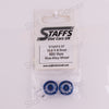 Staffs 37 16.9 x 8.5mm BBS Aluminum Wheels, Blue