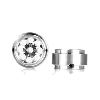 Staffs 92 15.8 x 8.5mm Minilite Aluminum Wheels, Silver