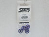 Staffs Purple Hyper 3/32" Aluminum Wheels, Front & Rear Set