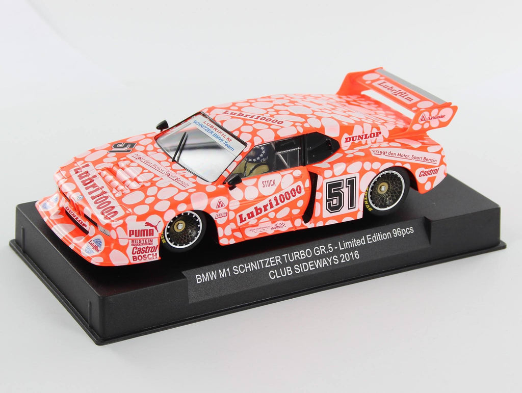 Sideways SW44O BMW M1 Schnitzer Turbo Gr. 5 ORANGE No. 51, LIMITED EDITION