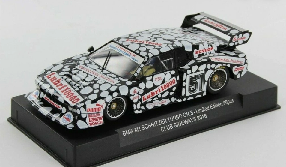 Sideways SW44B BMW M1 Schnitzer Turbo Gr. 5 BLACK No. 51, LIMITED EDITION