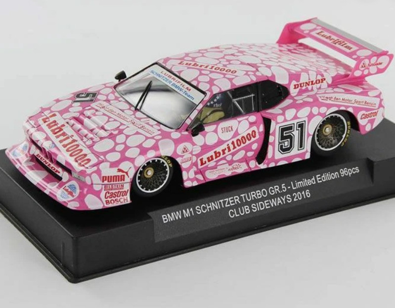 Sideways SW44P BMW M1 Schnitzer Turbo Gr. 5 PINK No. 51, LIMITED EDITION