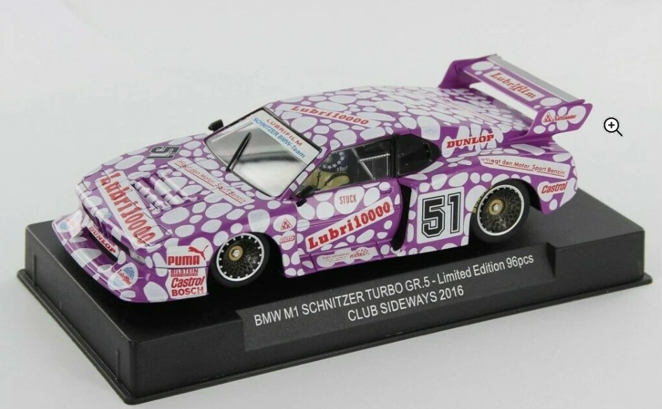 Sideways SW44PU BMW M1 Schnitzer Turbo Gr. 5 PURPLE No. 51, LIMITED EDITION