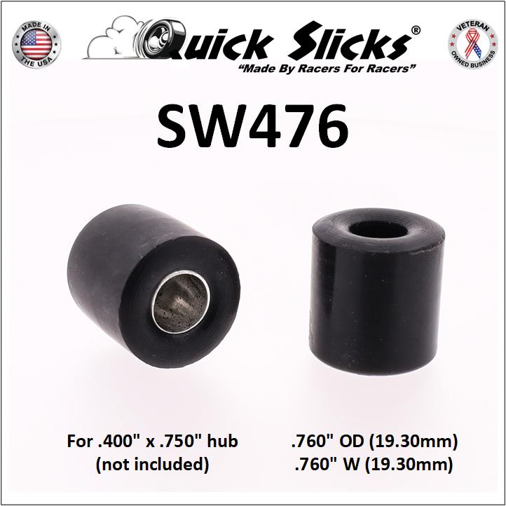 Quick Slicks SW476 Silicone Tires, X-Firm
