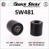 Quick Slicks SW481 Silicone Tires, X-Firm