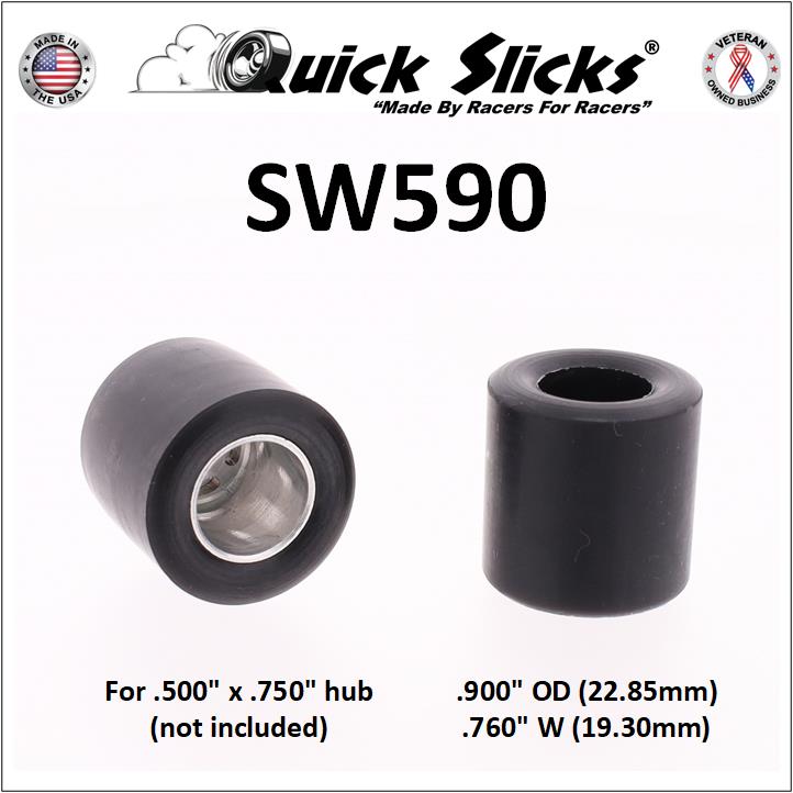 Quick Slicks SW590 Silicone Tires, X-Firm