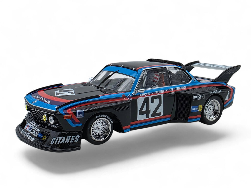 Sideways SW87 BMW 3.5 CSL Group 5 No. 42 Gitanes, 24H Le Mans 1976