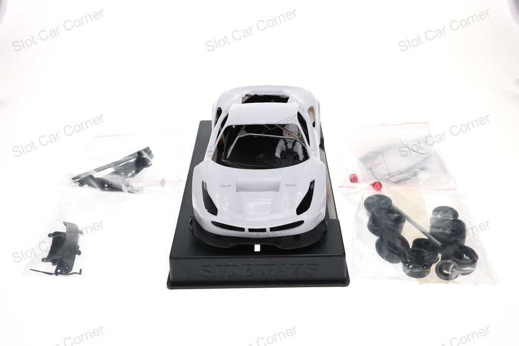 Sideways SWCAR08K Fantasy Car 01 GT3, White Kit