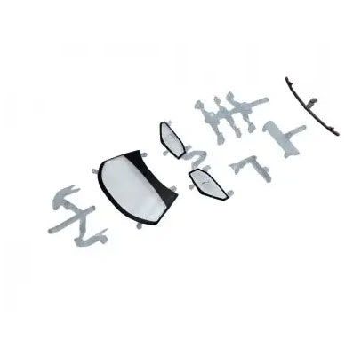 Sideways SWFC02/D Transparent Parts, Fantasy Car GT3