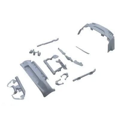 Sideways SWUSA/B Big and Small Parts, Ford Mustang GT3