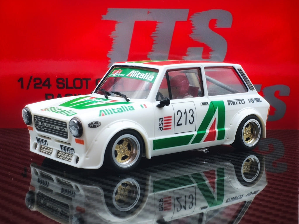 TTS032 TTS 1:24 Autobianchi A112 Abarth Gr. 2, Team Alitalia No. 213