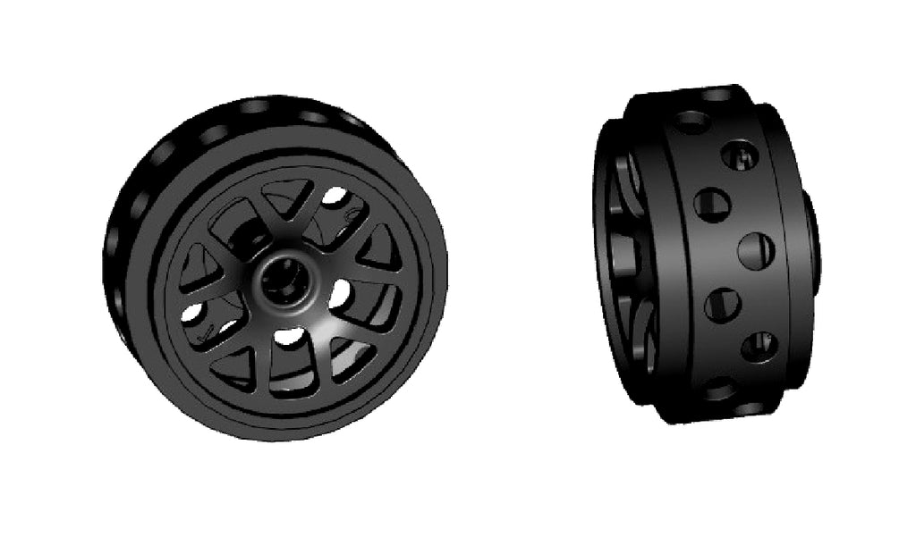 Slot.It W17308215-3D 17.3 x 8.2mm 3D Printed Wheels, Short Hub