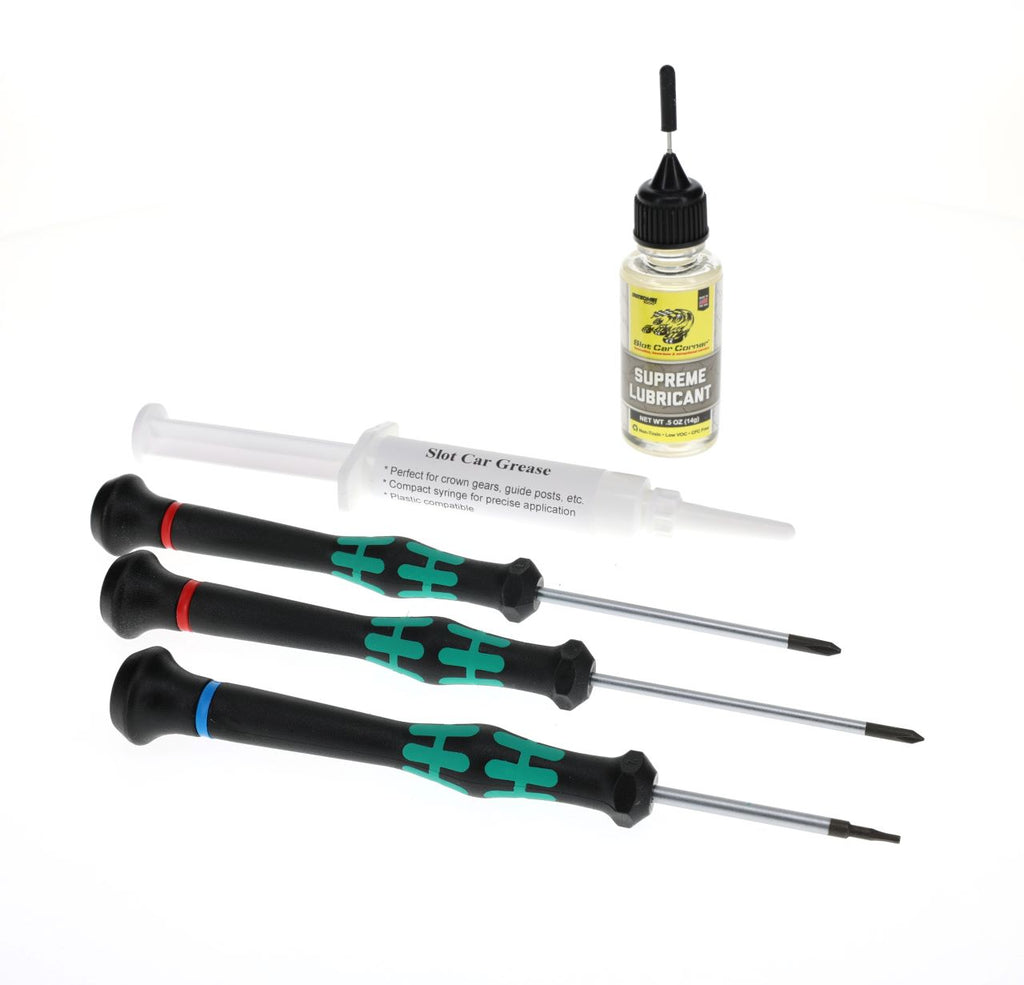 SCC Slot Car Maintenance Kit, NSR