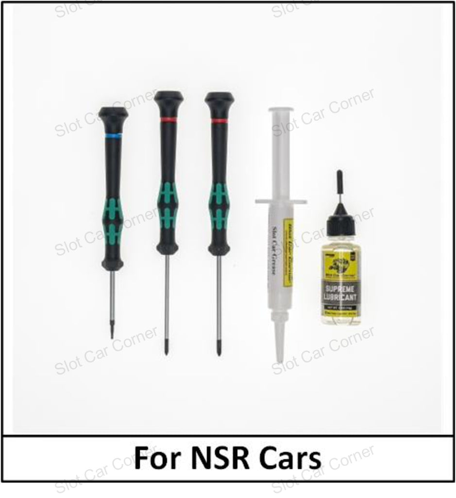 SCC Slot Car Maintenance Kit, NSR