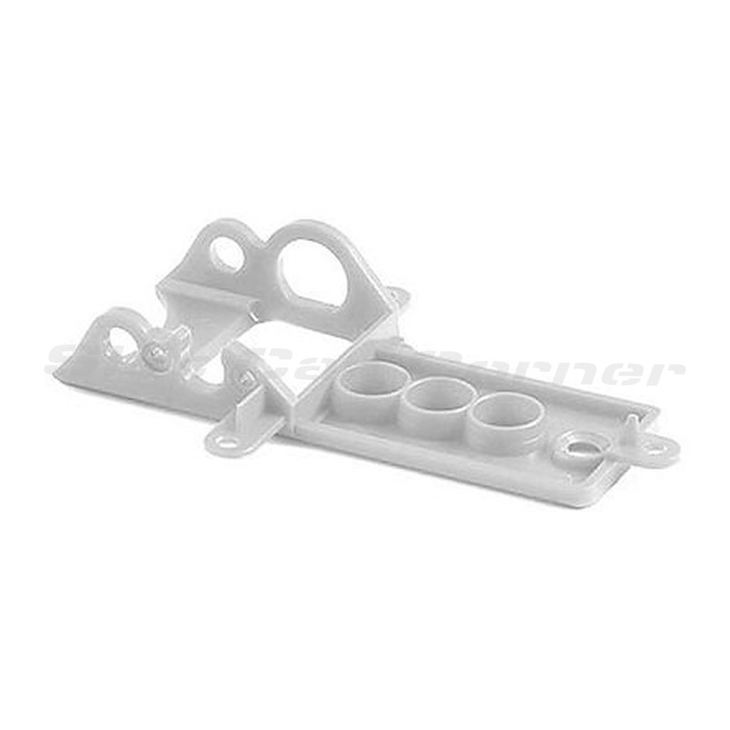 NSR 1273 Narrowed EVO Hard SW Motor Mount, White, product view