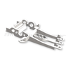 NSR 1330 Hypercar 1.0mm Offset Sidewinder Motor Mount, Hard (White), product view