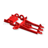 NSR 1334H Hypercar 0.75mm Offset Sidewinder Motor Mount, Extra Hard (Red), product view