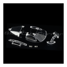 NSR 1385 Corvette C6R Clear Windows and Light Parts product detail