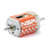 NSR 3040 Shark EVO 20,000 RPM motor showing the can, shaft and terminals