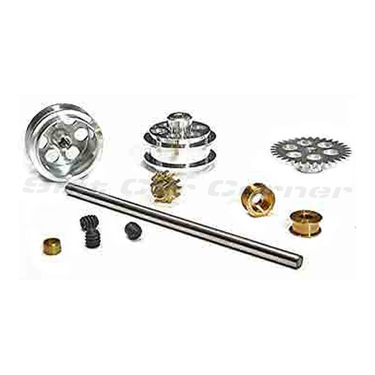 NSR 4003 Ninco Anglewinder Rear Axle Kit, 16mm Wheels