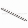 NSR 4802 hard steel 3/32-inch × 54mm axle, single axle on a white background