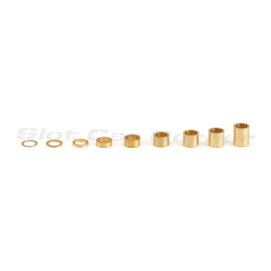 NSR 4811 Brass Axle Spacers 3/32" ID x .010" Thick