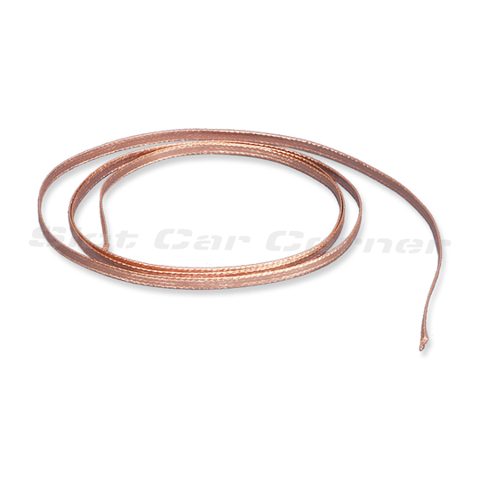 NSR 4838 Super Racing Braid, 0.2mm Thick Bare Copper