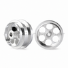 NSR 5004 aluminum Air System rear wheels showing the wheel face, hub and tire groove