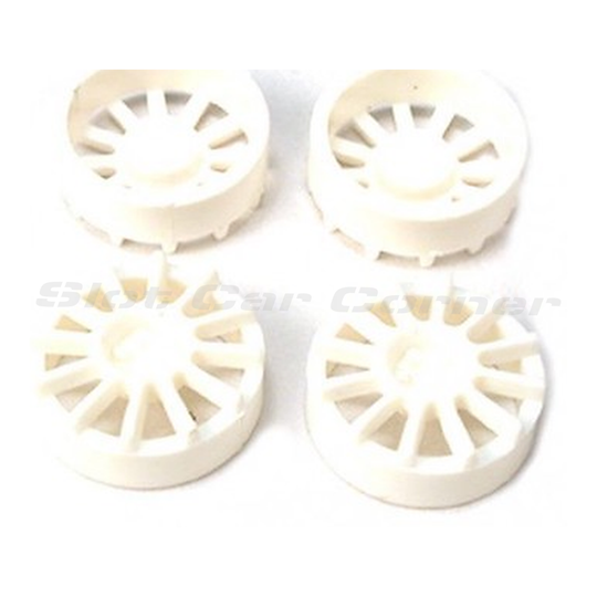NSR 5431 12-spoke Wheel Inserts, White