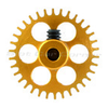 NSR 6034 34T 17.5mm Aluminum Sidewinder Gear — manufacturer catalog reference image