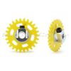 NSR 6626EVO 26T 16mm EVO Plastic Anglewinder Gear, Yellow product view
