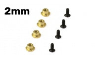 RevoSlot RS-208B Brass Nuts and Screws, H2.0mm