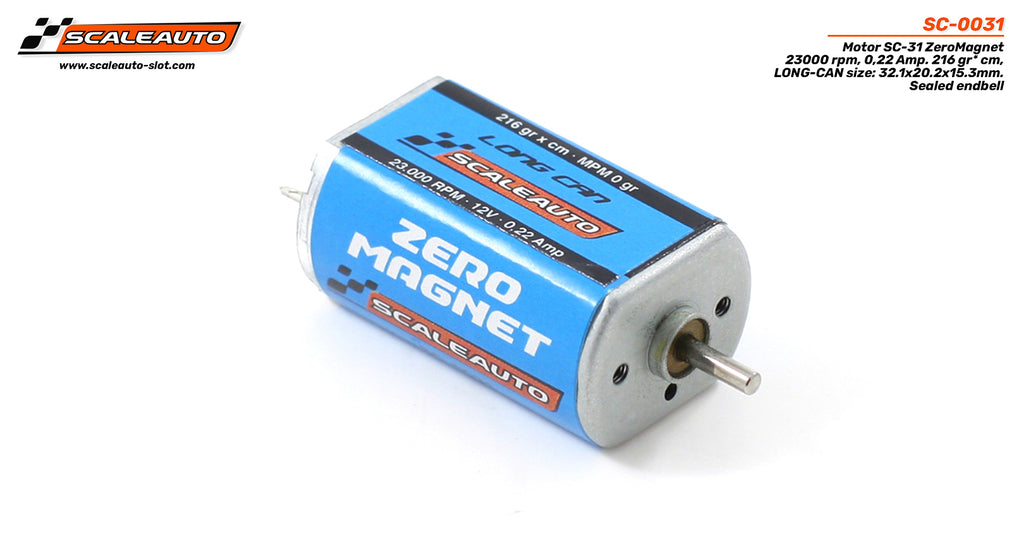 SC-0031 Scaleauto 23,000 RPM Motor, Long-Can