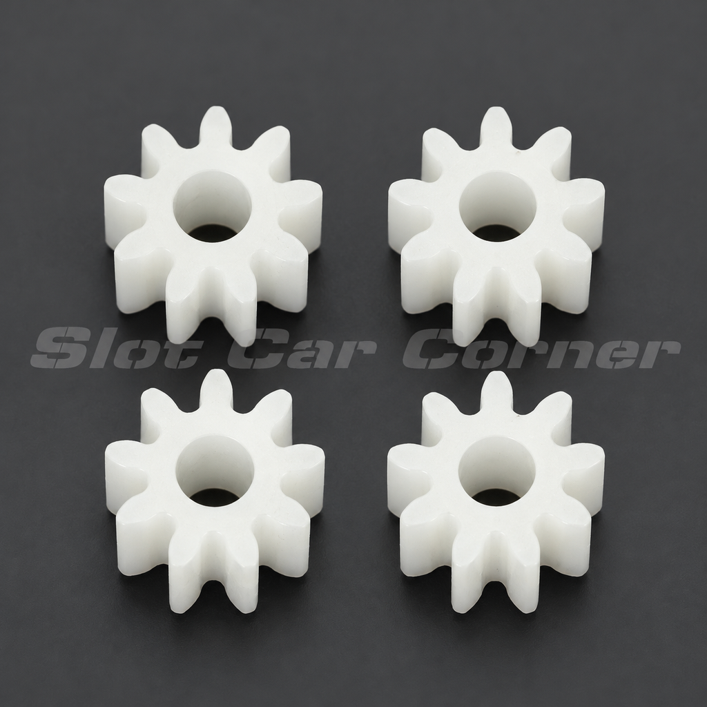 Scaleauto SC-1009 9-Tooth M50 Polyamide Pinions, product view