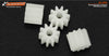 Scaleauto SC-1010 Polyamide 6.35mm Pinion, 10-Teeth