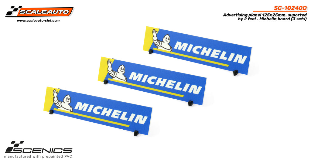 Scaleauto SC-10240D Advertising Sign, Michelin