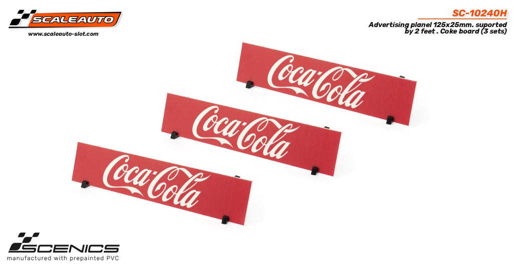 Scaleauto SC-10240H Advertising Sign, Coca Cola