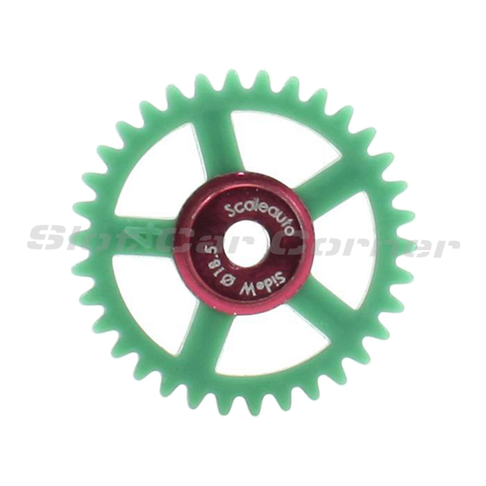Scaleauto SC-1144r 34-Tooth Nylon Sidewinder Gear, 18.5 mm