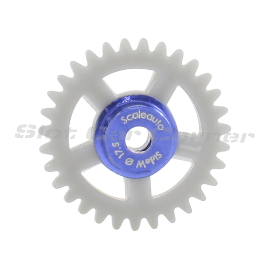 Scaleauto SC-1151R 31-Tooth Nylon Sidewinder Gear, 17.5 mm