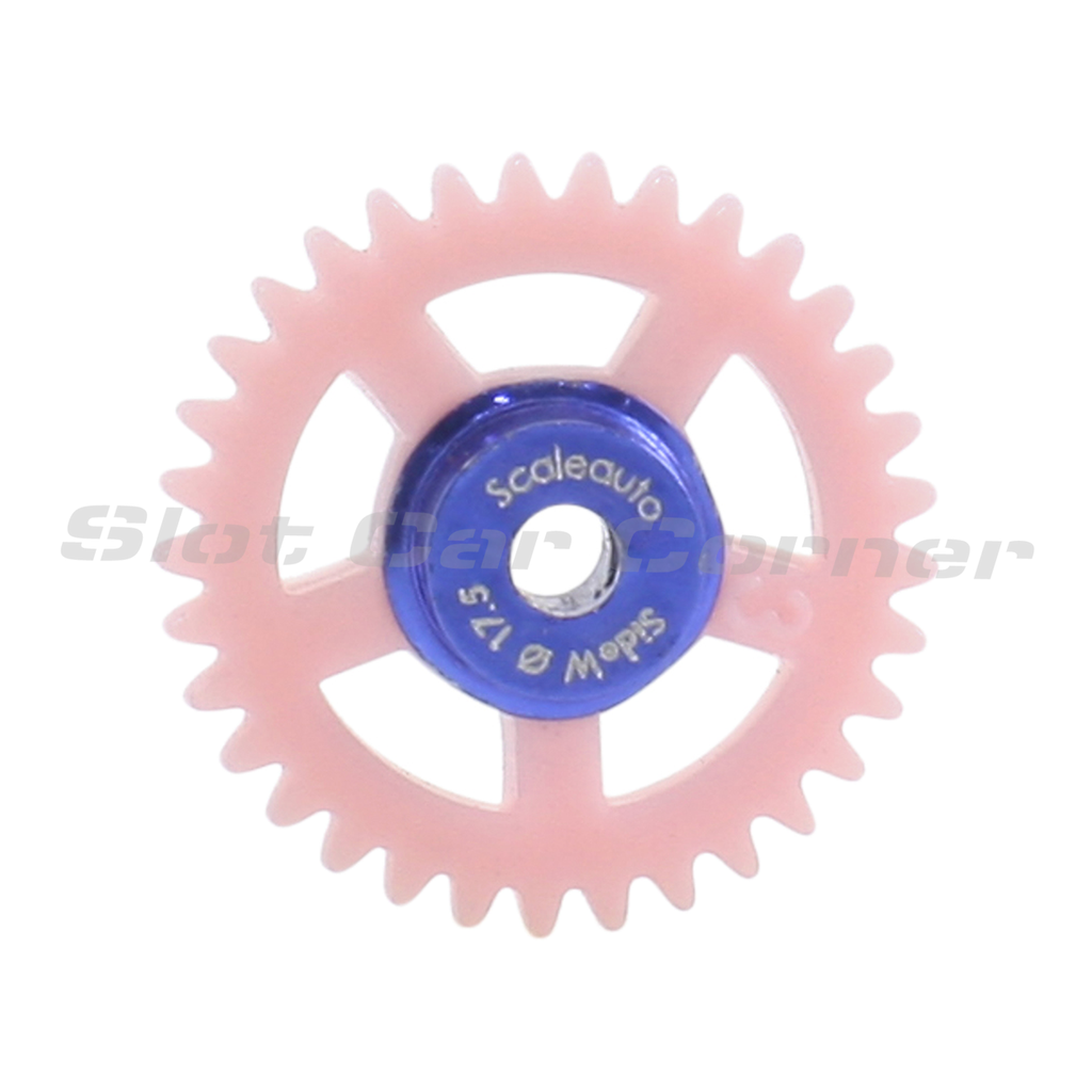 Scaleauto SC-1153r 33-Tooth Nylon Sidewinder Gear, 17.5 mm, product view