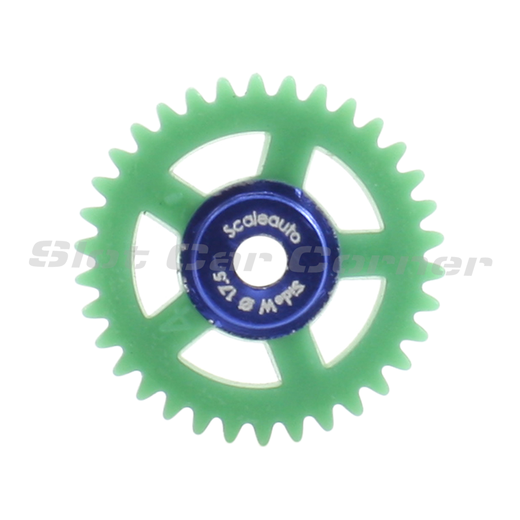 Scaleauto SC-1154R 34-Tooth Nylon Sidewinder Gear, 17.5 mm, product view