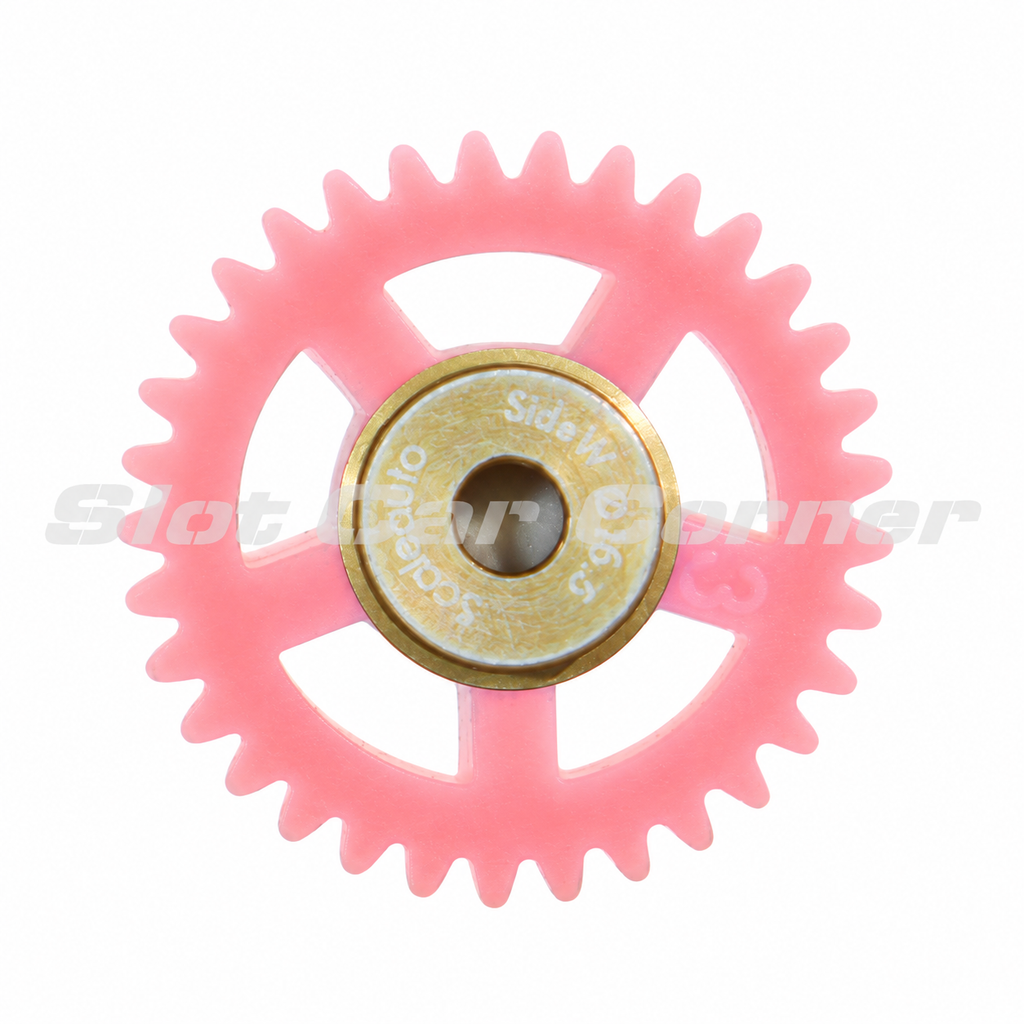 Scaleauto SC-1164R 33-Tooth Polyamide Sidewinder Gear, 16.5 mm, product view