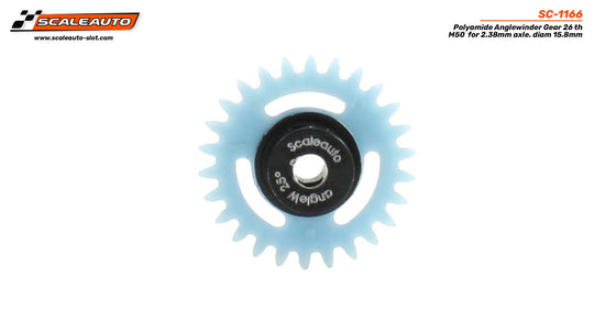 Scaleauto SC-1166R 3/32" Anglewinder Gear - 26T, 15.8mm Diameter