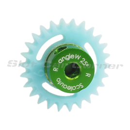 Scaleauto SC-1166BR 26-Tooth Polyamide Anglewinder Gear, 15.8 mm, Reverse Insert, product view