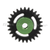 Scaleauto SC-1167BR 27-Tooth Polyamide Anglewinder Gear, 15.8 mm, Reverse Insert, product view