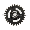 Scaleauto SC-1167R 27-Tooth Polyamide Anglewinder Gear, 15.8 mm, front view,