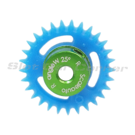Scaleauto SC-1169BR 29-Tooth Polyamide Anglewinder Gear, 15.8 mm, Reverse Insert