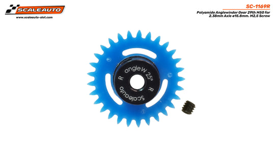 Scaleauto SC-1169R 3/32" Anglewinder Gear - 29T, 15.8mm Diameter